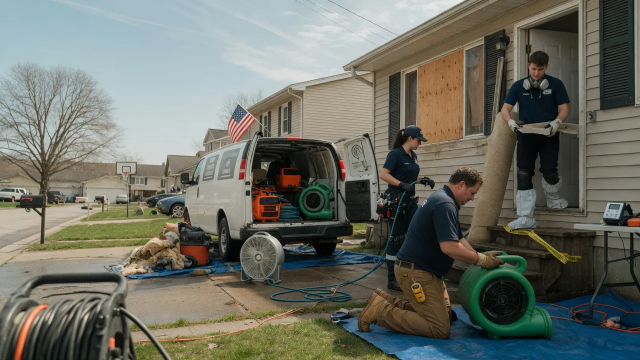 Water Damage Restoration in Granville, IL near me